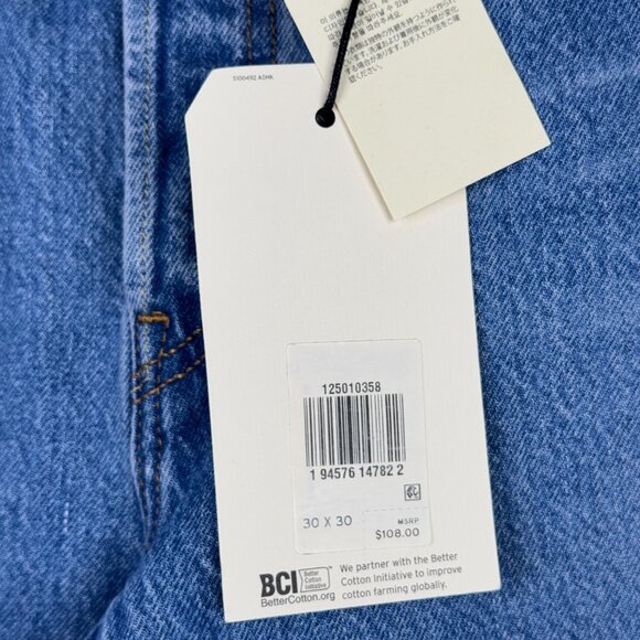 Levis Premium Jeans Womens 30x30 Medium Wash Original Fit 100% Cotton Button Fl - Picture 7 of 15